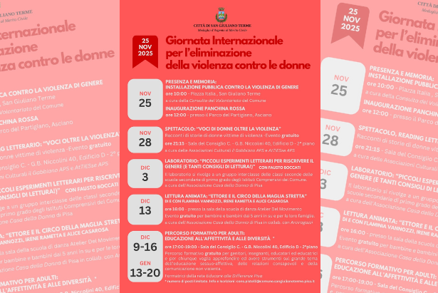 Giornata Internazionale per l'eliminazione della violenza contro le donne